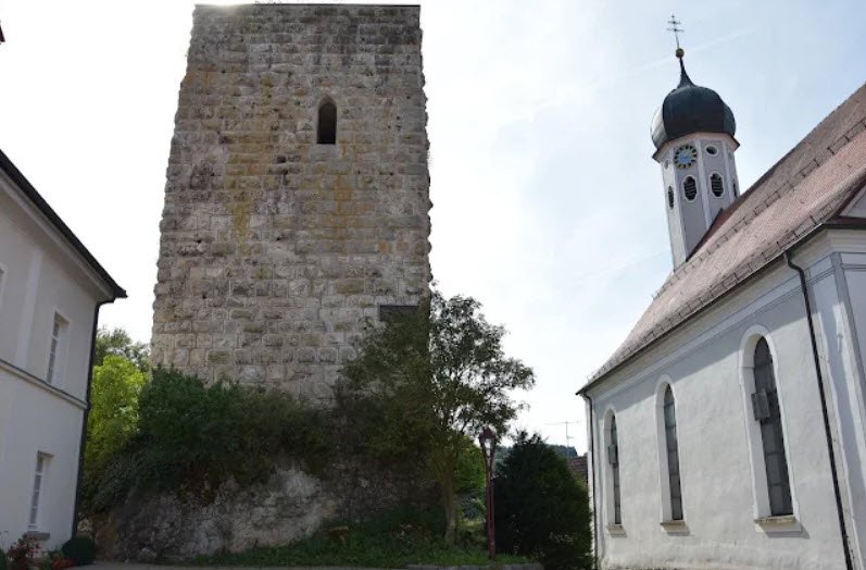 Burgruine Jungnau, Germany
